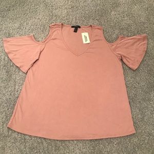 Forever 21 Size M Cold Shoulder Top